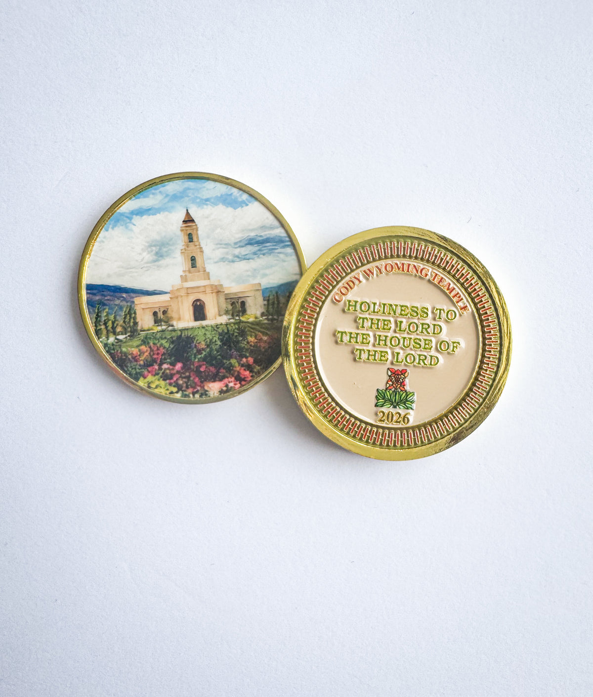 Cody Wyoming Temple Coin